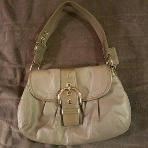 Coach Leather Shoulder Bag